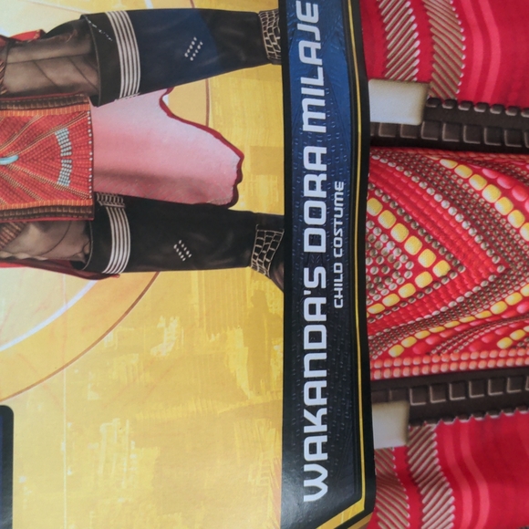 Marvel Black Panther Child L Wakanda's Dora Milaje Costume New - Picture 4 of 9